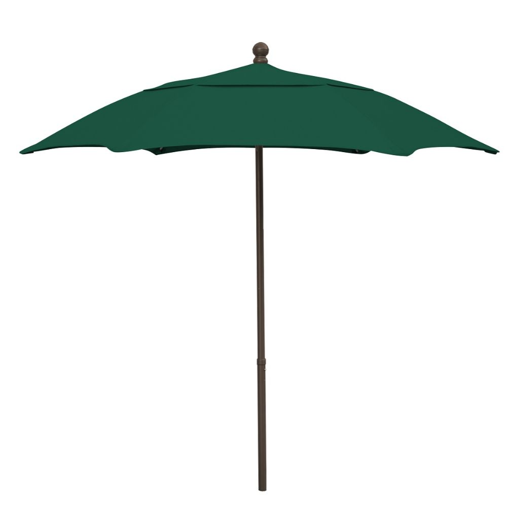 Fiberbuilt Umbrellas & Cushions 7HPUCB-Forest Green 7.5